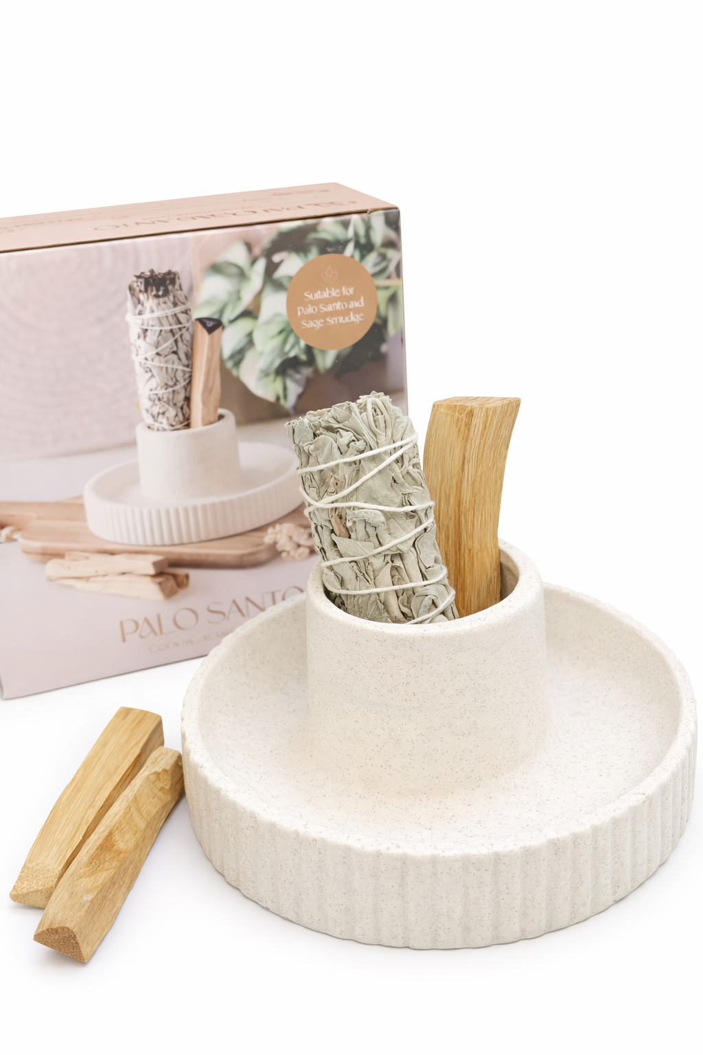 palo Santo and Sage holder